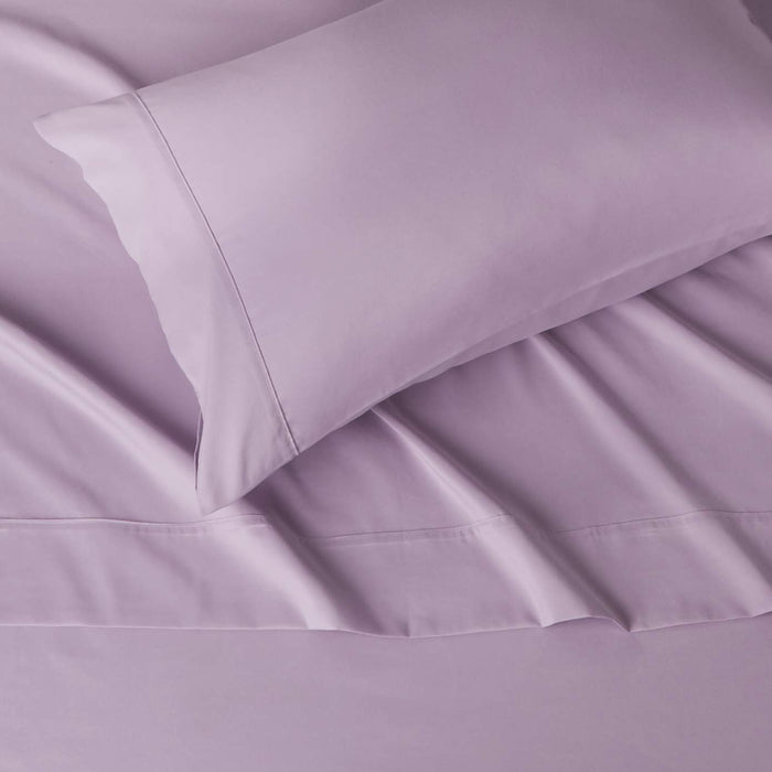 AmazonBasics Microfiber Sheet Set, Twin X-Large, Frosted Lavender