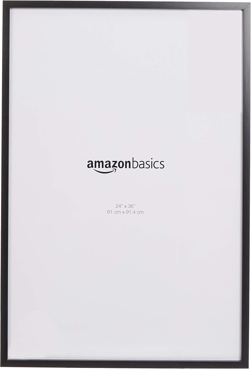 Amazon Basics Poster Photo Picture Frames - 24 x 36 Inches, 2-Pack, Black