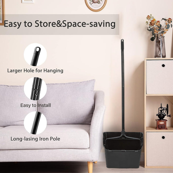 AmazonCommercial Pivoting Upright Lobby Dust Pan