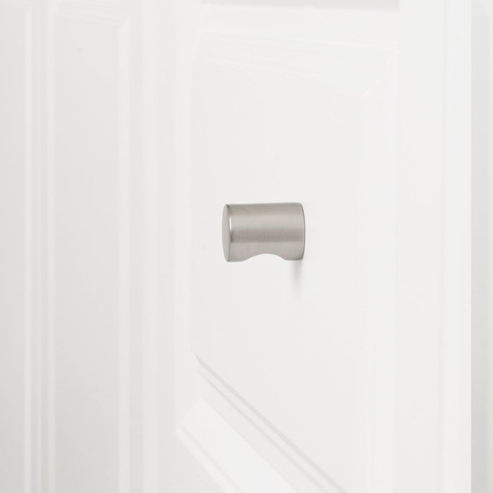Amazon Basics Whistle Cabinet Knob, 0.75-inch Diameter, Satin Nickel, 10-Pack
