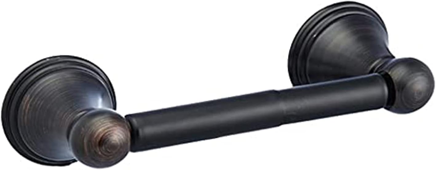 Amazon Basics Modern Standard Toilet Paper Holder - Oil Rubbed Bronze
