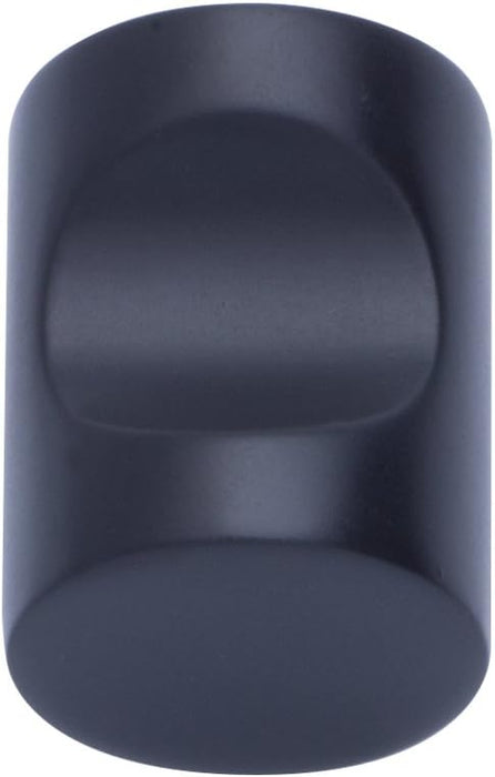Amazon Basics Whistle Cabinet Knob, 0.75" Diameter, Flat Black, 10-Pack