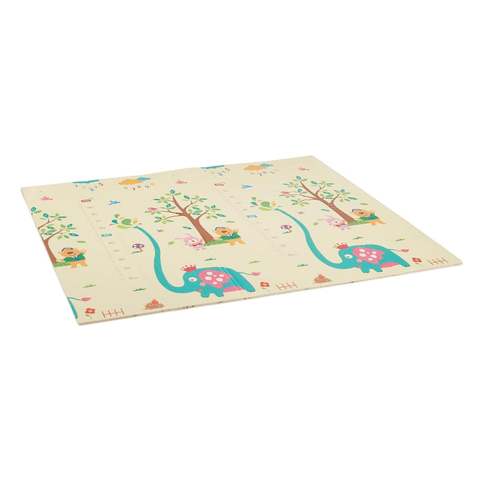 Amazon Basics Foldable Baby Crawling Play Mat, Reversible, Waterproof - 71" x 63" x 0.6"