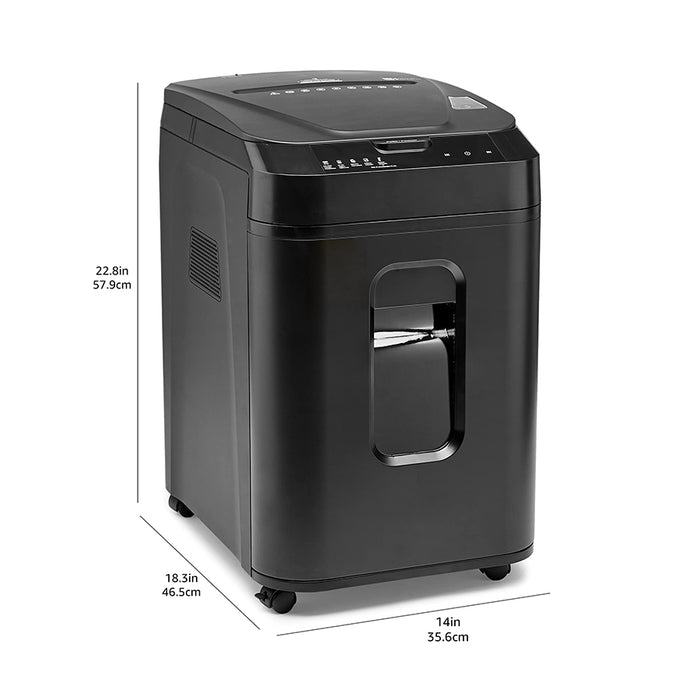 AmazonBasics 150-Sheet Autofeed Micro-Cut Paper Shredder