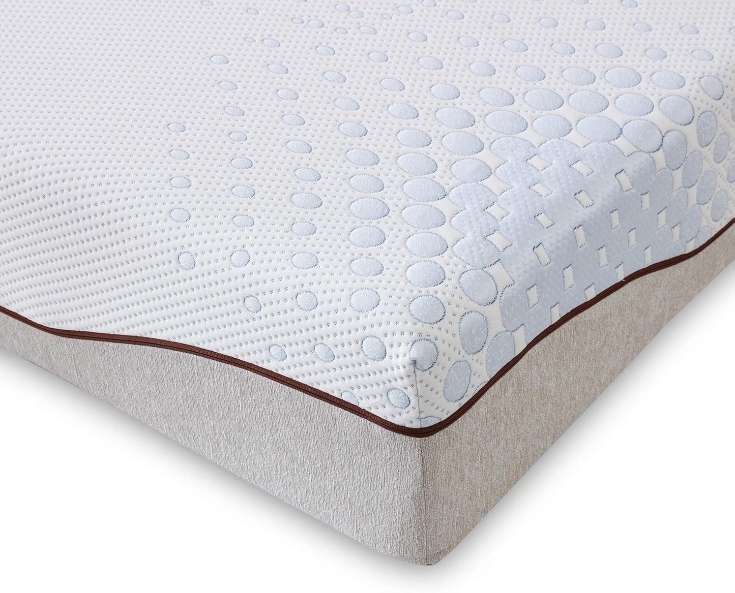 Amazon Brand - Alkove 7-Zone Cooling Gel Memory Foam Mattress With Individual Pocket Springs H3 Medium Firm Hardness
