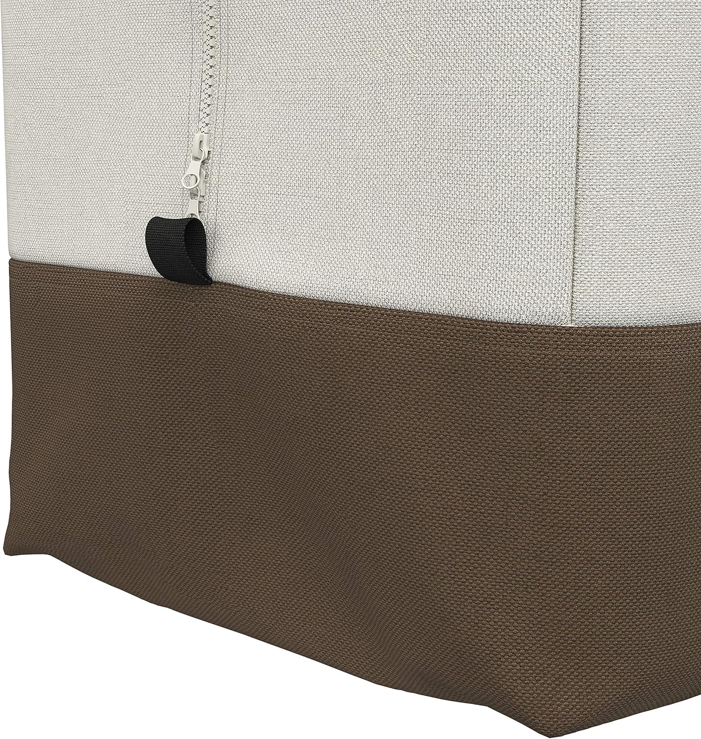 Amazon Basics Patio Seat Cushion/Cover Storage Bag, Beige & Tan